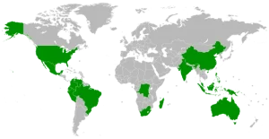 Megadiverse countries