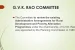 G.V.K. Rao Committee