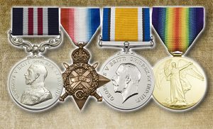 Medals issued by the British government for military service in India