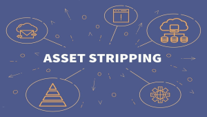 What is Asset stripping?