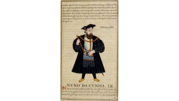 Nuno da Cunha and the Treaty of Bassein