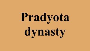 Pradyota dynasty