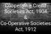 Cooperative Credit Societies Act, 1904