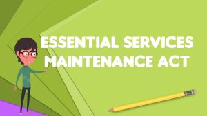 Essential Services Maintenance Act