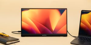 Laptop Monitor Appearance from the Side