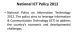 National Policy on Information Technology 2012