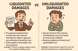 Difference Between Liquidated and Unliquidated Damages