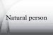 Natural person
