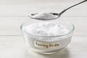Baking soda in baking