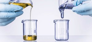 Viscosity of common fluids by poise