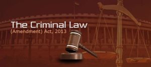 Criminal Law (Amendment) Act, 2013