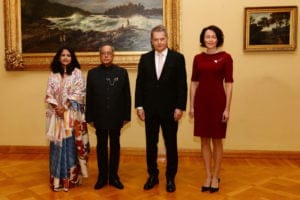 Highlights of President Pranab Mukherjee's visit to Norway and Finland