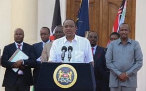 Kenyan President Uhuru Kenyatta signs controversial security bill