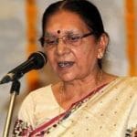 Anandiben Patel appointed as Governor Madhya Pradesh