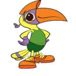 35th National Games mascot Ammu the Great Hornbill in Limca Book of Records