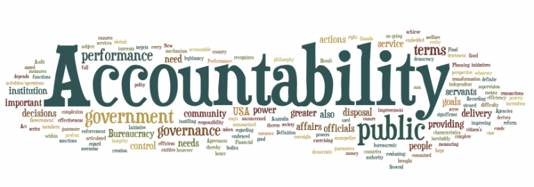 Importance of Accountability in Good Governance - What do you ...