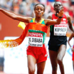 Ethiopia's Mare Dibaba wins women's marathon at World Athletics Championships
