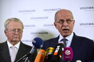 Volkswagen Chief Executive Martin Winterkorn resigns