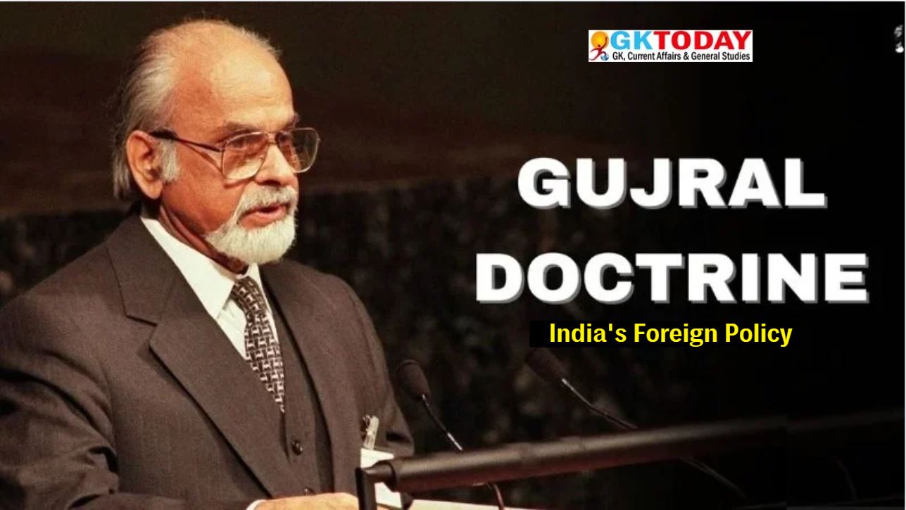 Gujaral Doctrine [UGC-NTA NET Political Science Notes]