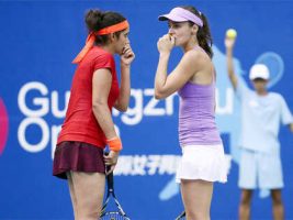 Sania Mirza-Martina Hingis win 2015 Wuhan Open Women's Doubles Title of Tennis