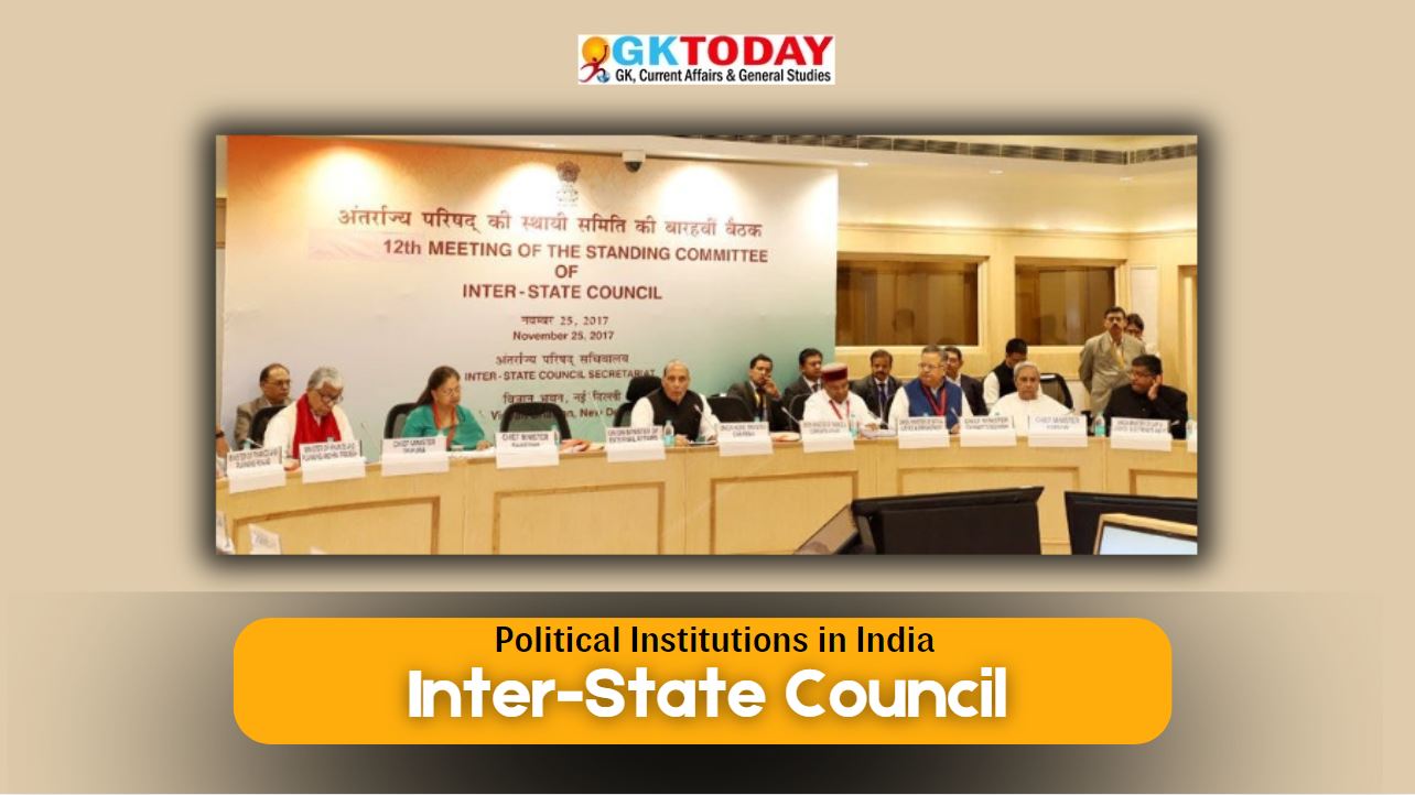Inter-State Council [UGC-NTA NET Political Science Notes]