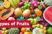 Types of Fruits