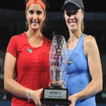 Sania Mirza, Martina Hingis win 2016 WTA Brisbane International Tennis trophy