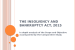 Insolvency and Bankruptcy Code 2015