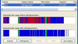 Defragmentation