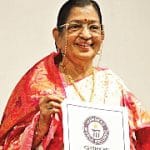 Playback Singer P. Susheela enters Guinness World Records