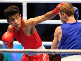 Shiva Thapa wins Silver medal at Asian/Oceania Qualifying event in China