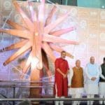 World's largest charkha unveiled at Delhi’s IGI airport