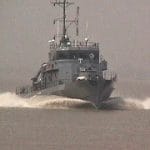 High-speed OPV INS Tarasa launched by Indian Navy