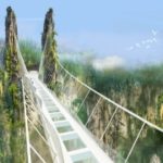 China opens world's longest and highest glass bridge