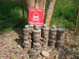 Land Mines in Cambodia