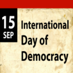 15 September: International Democracy Day