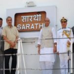 Indian Coast Guard commissions offshore patrolling vessel Sarathi