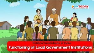 Local Government Institutions in India [UGC NTA NET Political Science Notes]