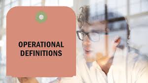 Operational Definition