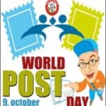 October 9: World Post Day