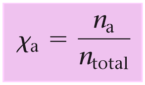 Mole fraction