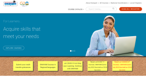 SWAYAM (Study Webs of Active Learning for Young Aspiring Minds)