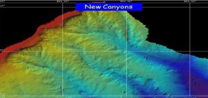 New canyon system found near Kovvada, Andhra Pradesh
