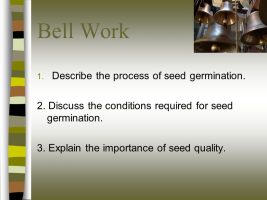 Seeds Bill 2004: Salient Features & Current Status