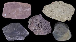 Extrusive rock