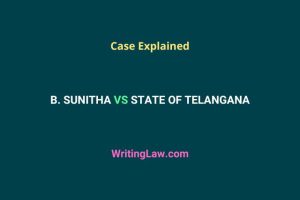 Professional Ethics of Law Professionals [B Sunitha vs State of Telangana]