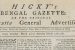 Hicky’s Bengal Gazette