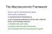 Macro-economic Framework Statement