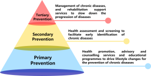 Primary, Secondary and Tertiary HealthCare