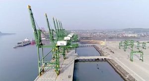 PM Narendra Modi inaugurates Fourth Container Terminal of JNPT in Mumbai